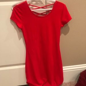 Strappy T shirt dress 💖